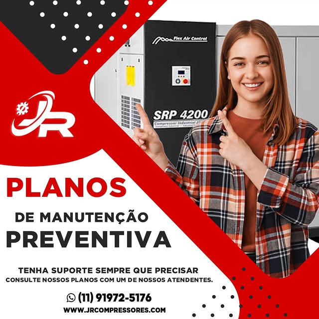Postagem do Instagram da JR Compressores